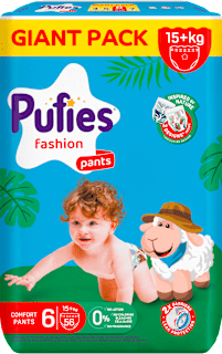 Гащички Fashion, размер 6, 15+кг Pufies