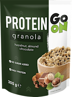 Granola proteinowa z czekoladą i orzechami GO ON