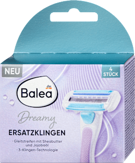 Pótfej Dreamy női borotvához, 3-pengés Balea