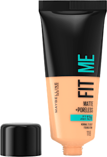 Fit Me Matte Poreless Podkład 118 Nude MAYBELLINE NEW YORK