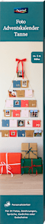 Adventskalender Foto Tanne Set Paradies