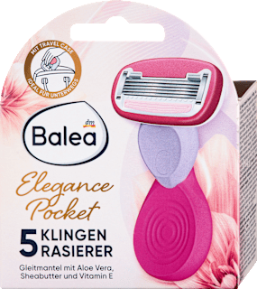 Rasierer 5-Klingen Elegance Pocket Balea