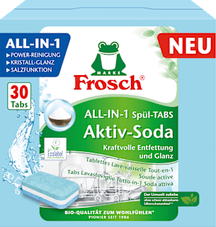 Geschirrspül-Tabs All-in-1 Aktiv-Soda Frosch