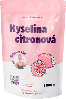 kyselina citronová Úklid pro klid