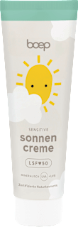 Sonnencreme sensitiv, LSF 50 boep