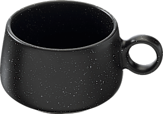 Kaffeebecher aus Keramik, schwarz Dekorieren & Einrichten