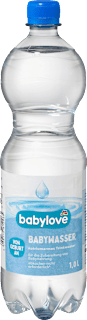 Babywasser, von Geburt an  babylove