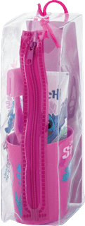 Detská súprava dentálnej hygieny Stitch - od 3 rokov, ružová Disney