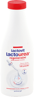 Regeneračný sprchovací gél lactourea Lactovit