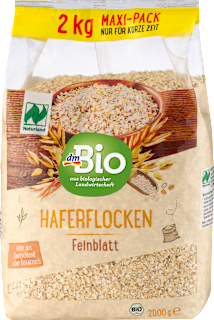 Bio drobni polnozrnati ovseni kosmiči dmBio