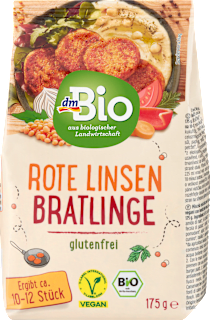 Rote Linsen Bratling dmBio