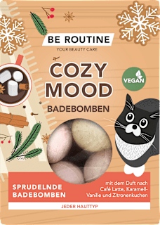 Badebombe COZY MOOD (6x50 g) BE ROUTINE