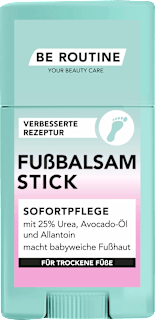 Fußcreme, Fußbalsam Stick Urea BE ROUTINE