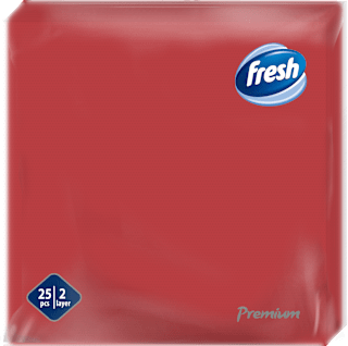 Premium crvene salvete fresh
