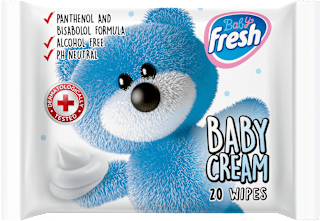 CREAM - vlažne maramice za bebe  Baby fresh