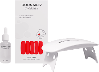 UV Maniküre Starterset, Gel Strips Mon Cheri Doonails