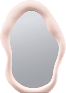 Ogledalo za stol My Happy Place ebelin