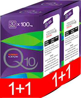 STRONG KOENZIM Q10 kapsule 1+1 STRONG NATURE
