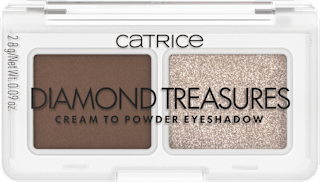 Duo senčil za veke Diamond Treasures, 010 Hazel Spark CATRICE