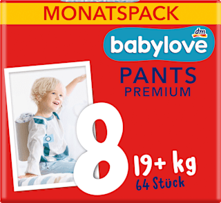Premium pelene gaćice maxi vel. 8 (19+ kg) babylove