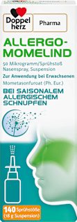 Doppelherz  ALLERGO-MOMELIND 50 Mikrogramm/Sprühstoß Nasenspray Suspension 140 Sprühstöße Doppelherz