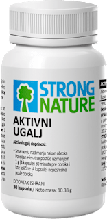 AKTIVNI UGALJ kapsule - dodatak ishrani STRONG NATURE