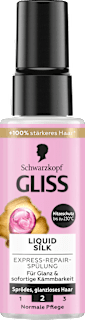 Sprüh-Conditioner Express-Repair Liquid Silk Schwarzkopf GLISS