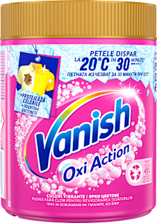 Pudră pentru îndepărtarea petelor Oxi Action Vanish Oxi Action
