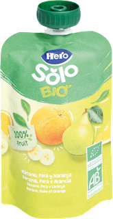 Purea banana, pera e arancia Hero Solo