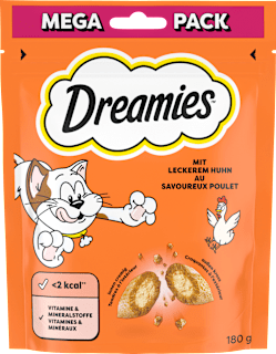 Katzenleckerli mit Huhn Mega Pack Dreamies