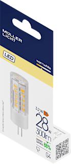 LED Stiftsockellampe 3,2W (28W) G4 300lm 2700K Müller Licht
