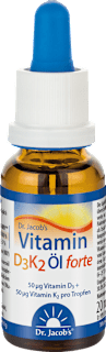 Dr. Jacob's Vitamin D3K2 Öl Forte Dr. Jacob's