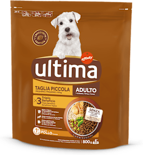 Cibo secco con pollo per cani di piccola taglia ultima