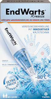 EndWarts FREEZE VEREISUNGSBEHANDLUNG MIT INNOVATIVER KÄLTETECHNIK EndWarts&nbsp;