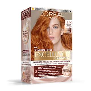 Vopsea permanentă 8UR Cupru deschis L'ORÉAL PARiS EXCELLENCE Creme
