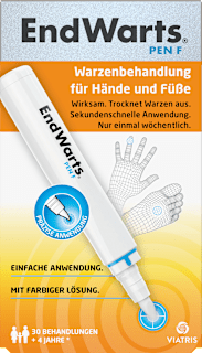 EndWarts PEN F ist ein Stift mit 3 ml Lösung zur Entfernung von Warzen EndWarts&nbsp;