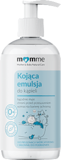 Kojąca emulsja do kąpieli momme