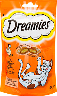 Jutalomfalat macskáknak csirke Dreamies