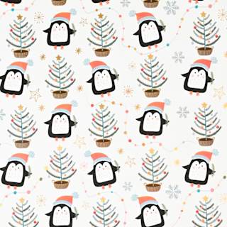 Geschenkpapier Winter Stars sortiert Dekorieren & Einrichten