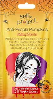 Anti Pimple Patches Pumpkins #StopSpots Selfie Project