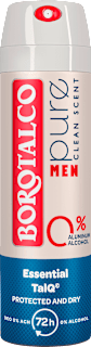 Deospray Pure Clean Scent Borotalco