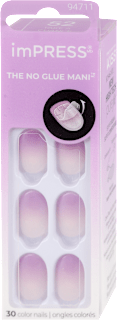 imPRESS Color Ombre samolepljivi veštački nokti – 52 Take a Chance  KISS