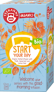 Herbatka BIO Start Your Day (20 x 1,8 g) Teekanne