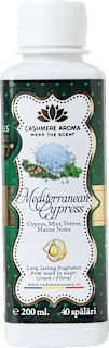 Parfum de rufe Mediterranean Cypress 40 spălări CASHMERE AROMA
