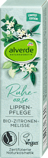 Ruheoase balzám na rty bio citron a meduňka alverde NATURKOSMETIK
