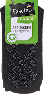 ABS Socken mit Bio-Baumwolle schwarz Gr. 39-42 Fascino