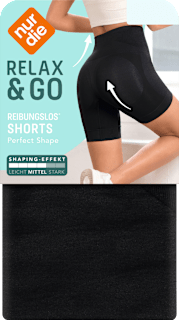 Shorts Reibungslos Shape schwarz Gr. 44/46 nur die