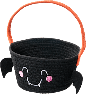 Stoffkorb mit Henkeln, Fledermaus Dekorieren & Einrichten