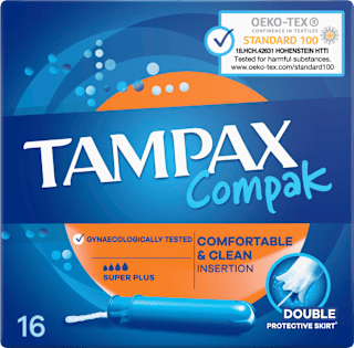 Compak tamponi – super plus Tampax