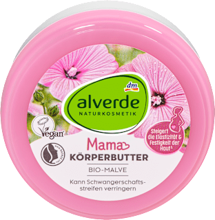 Burro corpo Mama con malva bio alverde